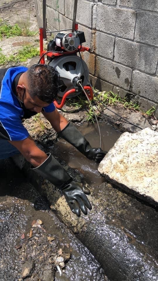 Eliminación de raices en tuberías de Cartagena y Murcia